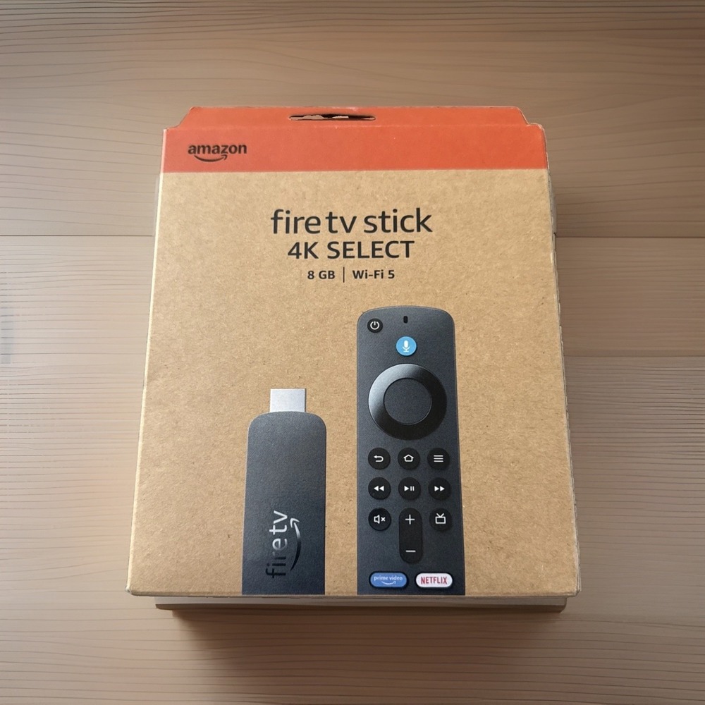 Amazon Fire TV Stick 4K Select Alexa Voice Remote 4K UHD Streaming Device